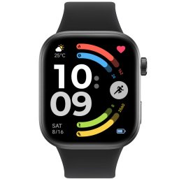 Ceas Smartwatch Redmi Watch 6, ecran AMOLED 2.07", GPS, Bluetooth 5.4, baterie 550 mAh, Autonomie 24 zile, Obsidian Negru