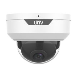 Camera de supraveghere IP Dome, Uniview IPC324LE-ADF28K-H, 4 MP, EasyStar, lentila 2.8 mm, IR 30M, Microfon, IK10