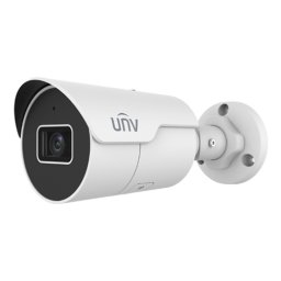 Camera de supraveghere IP Bullet, Uniview IPC2124LE-ADF28KM-H, 4 MP, EasyStar, lentila 2.8 mm, IR 50M, Microfon