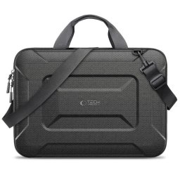 Geanta laptop Tech-Protect Ranger-X Tactical Bag, pentru 13-14 inch, design tactical, protectie sporita, Negru