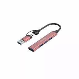 Hub USB 2.0 Canyon CNS-TDS02P 4-port, Roz