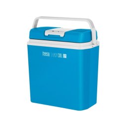 Lada frigorifica Teesa TSA5004, Functie de racire si incalzire, 24L, 12V / 220V alimentare, Albastru