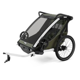 Carucior multisport Thule Chariot Lite double, Verde