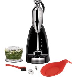 Blender de Mana, Unold 90580 ESGE Zauberstab M200, 200 W, 2 trepte de viteza, Crom
