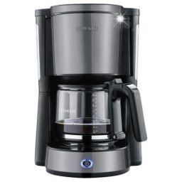Espressor cafea Severin KA 9572, 1000W, 1.25L, 10 cesti, Argintiu, inox,