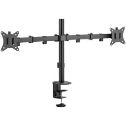 Suport TV / Monitor SERIOUX MM66-C024, de birou, pentru 2 monitoare, compatibilitate 17"-32", Negru