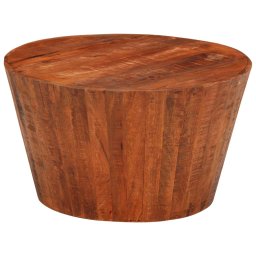 Gossi masuta de cafea, Ø 52x30 cm, lemn masiv de mango brut