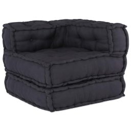 Gossi puf modular antracit 70x70x54 material