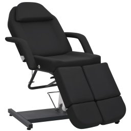 Gossi scaun tratament infrumusetare, negru, 180x62x78 cm, piele eco