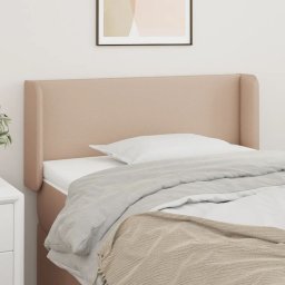 Gossi tablie pat cu aripioare cappuccino 83x16x78/88 cm piele eco