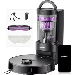 EUREKA KIDS E20 Evo Plus aspirator robot auto-drenaj doc negru