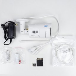 Pachet Camera supraveghere video PNI House IP52 2MP 1080P wireless cu IP + Card de memorie MicroSD PNI 128GB cu adaptor SD