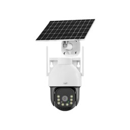 Camera supraveghere video PNI IP74 Live AOV Black Light 4MP GSM 4G cu panou solar si acumulator