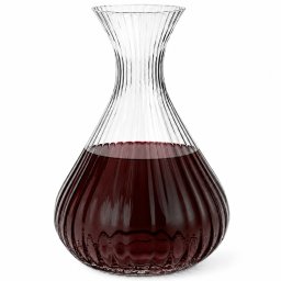 Decantor din sticla pentru vin Pufo Ellegant, 2 L- design elegant pentru oxigenarea si servirea vinului