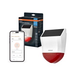 Osram - Alarmă solară de exterior SMART+ 5V IP65 Wi-Fi