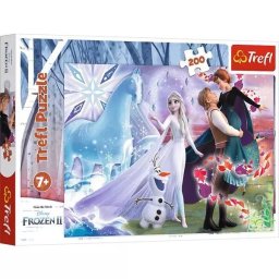 Trefl: Regatul de Gheață 2 - Lumea magică a surorilor, puzzle 200 piese