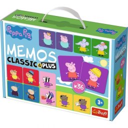 Trefl: Classic & Plus Peppa Pig - joc de memorie