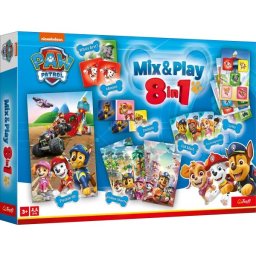 Trefl: Paw Patrol 8 în 1 joc de societate