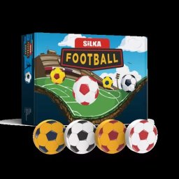 Nebulo: Radieră în formă de minge de fotbal - diferite