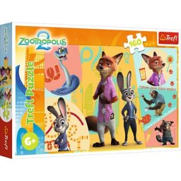 Trfel: Puzzle Disney Zootropolis - 160 piese