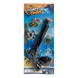 Pistol de pirat cu accesorii
