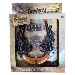 Set western: 2 pistoale cu accesorii