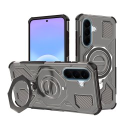 Husa de protectie Techsuit Carbon Shield PRO compatibil cu Samsung Galaxy A57 5G, Negru Fumuriu