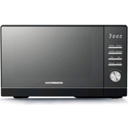 Cuptor cu microunde Heinner HMW-MD25DMRBK, 25 l, 800 W, Digital, 5 trepte de putere, Timer, Functie decongelare, Negru