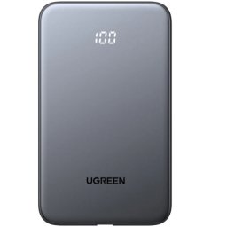 Baterie portabila UGREEN PB526, 10000 mAh, 1 x USB-A, 2 x USB-C, Gray