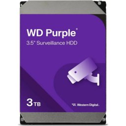 HDD WESTERN DIGITAL Purple WD34PURZ, 3TB, 5400RPM, 3.5 inch
