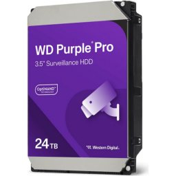 HDD WESTERN DIGITAL Purple Pro WD241PURP, 24TB, 7200 RPM, 3.5 inch