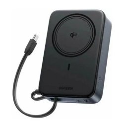 Baterie portabila UGREEN PB567, 20000 mAh, 1 x USB-A, 1 x USB-C, Gray