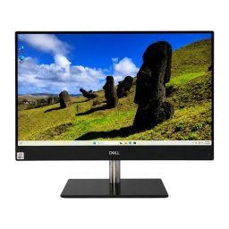 ALL IN ONE DELL OptiPlex 5490 Refurbished, I5 10500T, 8 GB RAM, 256 GB SSD NVMe, Ecran 23,8", Touchscreen, Windows 11 Pro, Webcam, Wireless, Bluetooth, cu stand universal nou, Stare Corecta