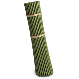 Set 25 araci pentru gradina 180 cm, Ø 1,8 cm – rosii, fasole, plante cataratoare, metal + PVC verde