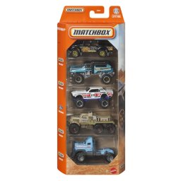 Set 5 masinute metalice Matchbox Off Road II, scara 1:64
