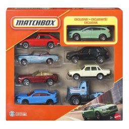 Set 8 masinute metalice Matchbox Volvo V60 2016 exclusiv, scara 1:64