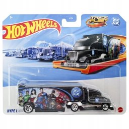 Camion Hot Wheels Track Fleet Hype Hauler, scara 1:64, model DC