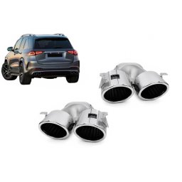 Ornamente evacuare Mercedes GLE W167/C167 AMG GT X290 inox 304