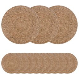 Placi de iarba de mare 50 pcs natural Ø 30 cm GartenMobel Dekor