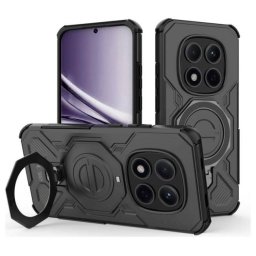 Husa TECH-PROTECT Tacticstand Magsafe Xiaomi Poco M8 Pro / Redmi Note 15 Pro+ Plus 5G Negru