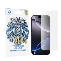 Folie Protectie Lito Classic Apple iPhone 16 Pro Max Sticla Securizata Full Glue 2.5D