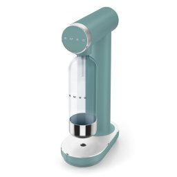 Aparat de preparare apa carbogazoaza / sifon SMEG Collezione SKC01EGM, 800 ml, CO2, Supapa de siguranta, Tava de scurgere, Actionare manuala, Verde