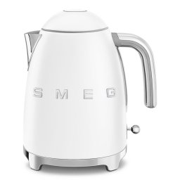 Cana electrica SMEG KLF03WHMEU, 2400 W, 1,7 l, Baza rotativa la 360°, Finisaj mat, Alb