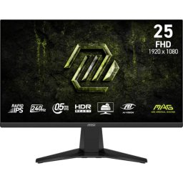 Monitor Gaming MSI MAG 255F X24, 24.5” Full HD, 240Hz, 0.5ms, Negru