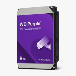 HDD WESTERN DIGITAL Purple WD85PURZ, 8TB, 5640 RPM, 3.5 inch