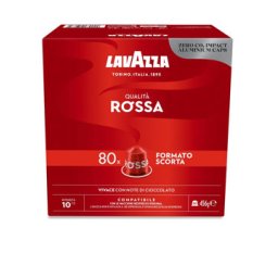 Lavazza Nespresso Qualita Rossa 80 capsule cafea