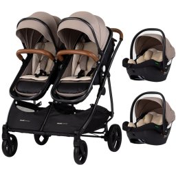 Carucior gemeni Chipolino Duo Smart 3 in 1