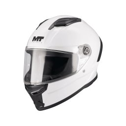 Casca MT Helmets Stinger 2 Kids Pure - Integrală, alb lucios, ECE 22.06