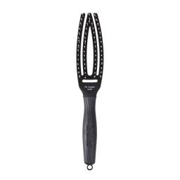 Perie de par pentru ingrijirea parului Profesionala OLIVIA GARDEN BR-FB1PC-CS000 Finger Brush Small Neagra
