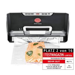 Aparat de Vidat Rommelsbacher VAC vacuum sealer 485Â (black / silver)